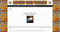 Desktop Screenshot of livingthetorah.com
